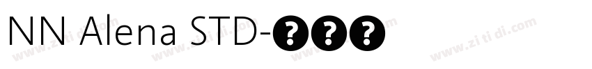 NN Alena STD字体转换